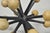 Black Contemporary Modern Wood & Metal "Jax" Abstract Table Decor - A Pair For Sale - Image 8 of 11