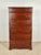 Maroon Mid-Century Chest of Drawers with Secretary, 1950s For Sale - Image 8 of 17