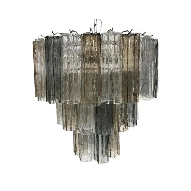 Black Murano Glass Sputnik Chandeliers by Simoeng, Set of 2 For Sale - Image 8 of 9