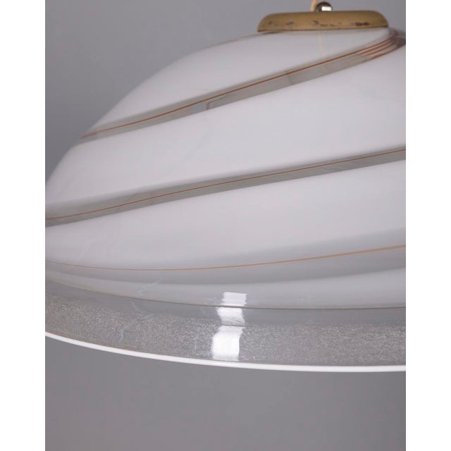 1970s Vintage Italian Murano Glass Pendant Light, 1970s For Sale - Image 5 of 9