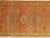Antique Oushak Runner, Turkish Oriental Rug, Handmade Peach, Yellow, Light Blue For Sale - Image 9 of 15
