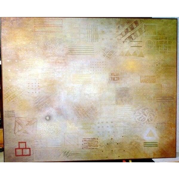 David Shapiro, Exceptional Monumental David Shapiro Abstract Expressionist Painting, 1983 For Sale