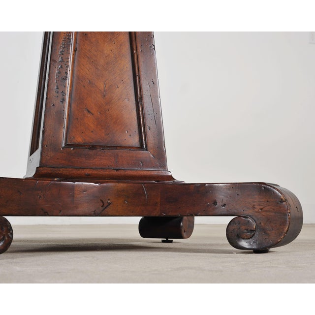 Theodore Alexander Castle Bromwich Mahogany Jupe Dining Table For Sale - Image 15 of 18