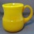 Chinese 19th Century Chinese Canary Yellow or Egg Yolk Peking Glass Tankard Mug For Sale - Image 3 of 9