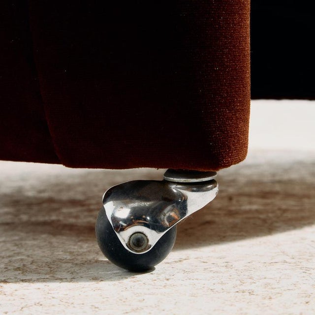 Brown Potyondi Armchair from the Hungarian Applied Arts Company, 1970s For Sale - Image 8 of 11