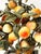 This Vintage Chinese Jade peach tree in a pot is an unusual example as it it very dense with peaches and creates an...