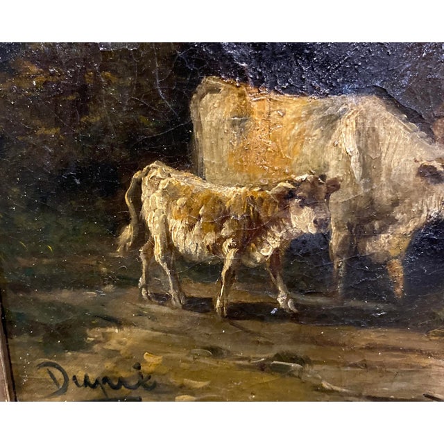 Jules Dupré 19th Century French Barbizon School Pastoral Oil Painting, Louvre, Smithsonian, Metropolitan Museum of Art For Sale - Image 4 of 18