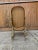 1950s Vintage Brass and Cane Rocking Chair, 1950s For Sale - Image 5 of 6