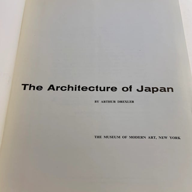 Japanese 1955 the Architecture of Japan Book For Sale - Image 3 of 12