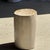 Small Side Table in Speckled White and Beige Petrified Wood, 1980s For Sale - Image 14 of 18