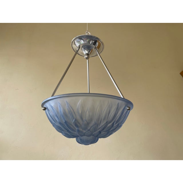 French Art Deco Pendant, 1930s For Sale - Image 9 of 9