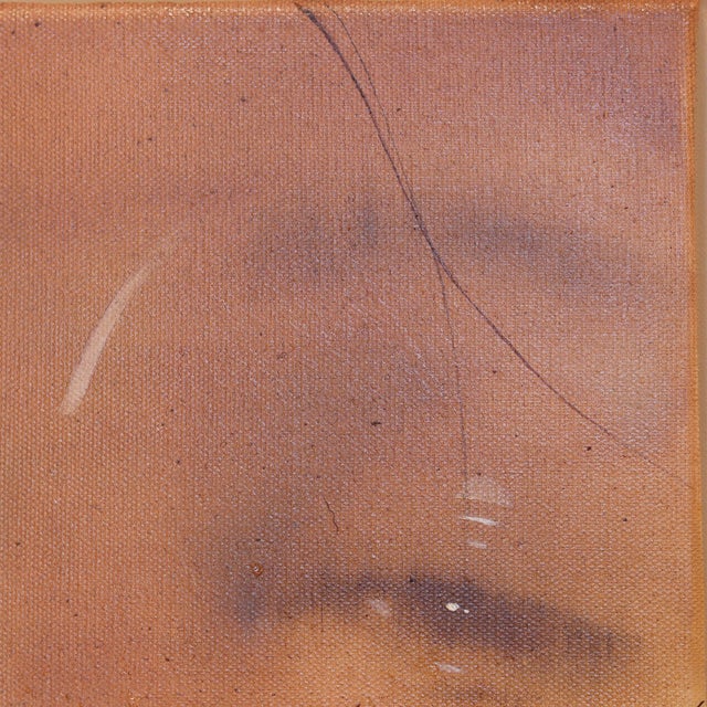 Dusky - Original Neutral Contemporary Figurative Oil Painting on Canvas For Sale In Los Angeles - Image 6 of 9