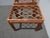 Vintage Mid Century Modern Rustic Bamboo Rattan Brown End Tables - a Pair For Sale - Image 12 of 13