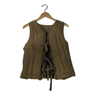 Vintage 1940s Miller Kapok 'Life Save Vest', by the American Pad & Textile Co For Sale
