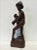 Wood Rosewood Hand Carved 22" Asian Fisherman Statue For Sale - Image 7 of 7