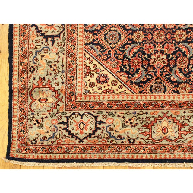 Antique Persian Tabriz Oriental Carpet in Room Size with Herati Design For Sale - Image 9 of 11