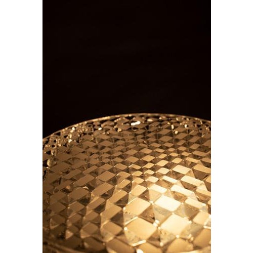 Vintage Ceiling Lamp in Geometric Glass For Sale - Image 12 of 14