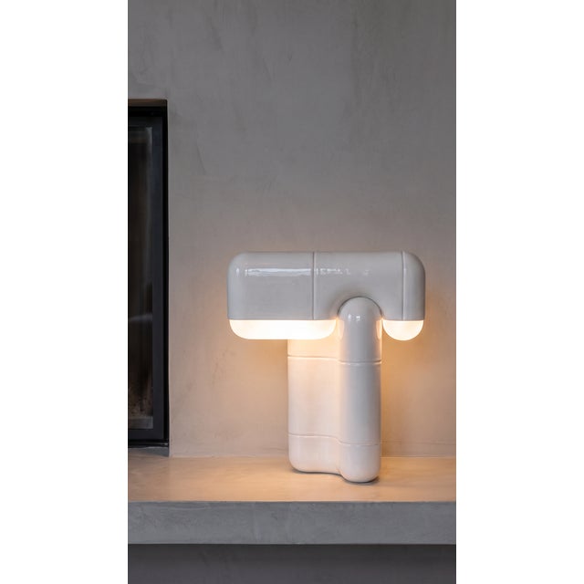 White U 018 Table Lamp by Rollo Studio For Sale - Image 8 of 12