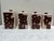 1980s Vintage Handcrafted Pottery Groovy Ceramic Kitchen Canisters, Set of Four For Sale - Image 5 of 12