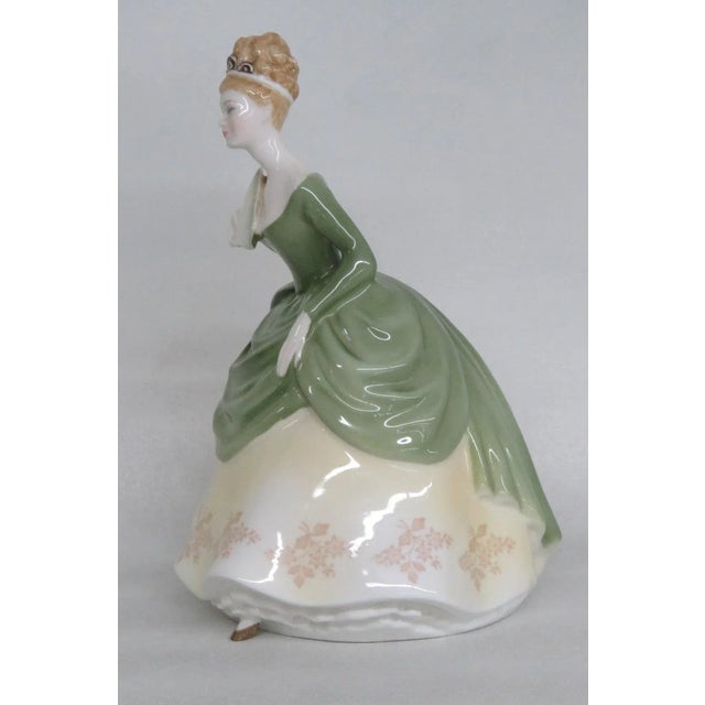 Royal Doulton HN2312 Soiree English Bone China Porcelain Figurine For Sale - Image 9 of 11