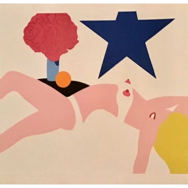 Pink Tom Wesselmann 1931–2004 Great American Nude for Banner For Sale - Image 8 of 8