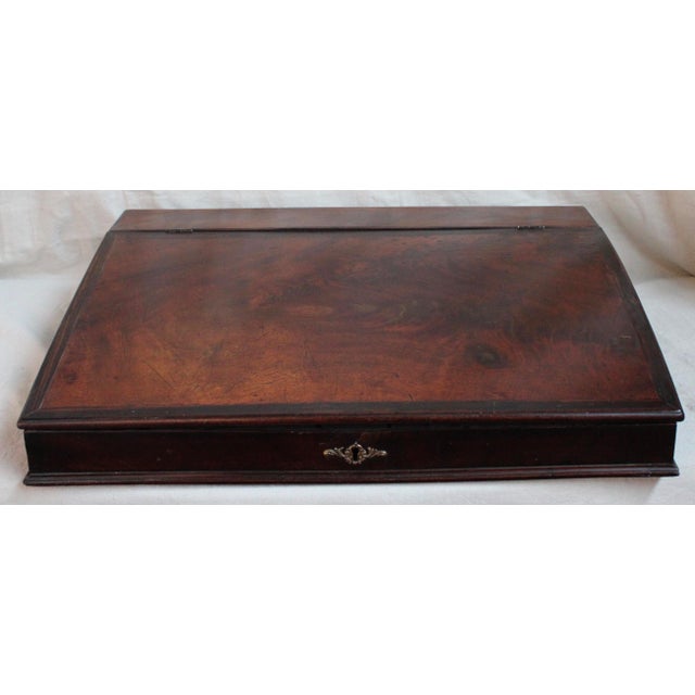 Antique Mahogany Writing Lap Desk Chairish