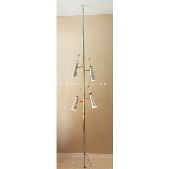 1959 Mid-Century Modern Stiffel Futura Tension Pole Lamp For Sale - Image 15 of 15