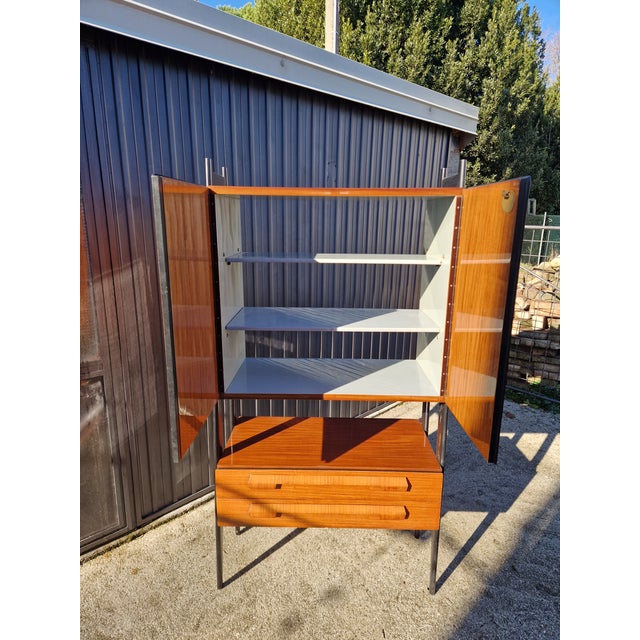 Vintage Burl Bookcase, 1970s For Sale - Image 14 of 17
