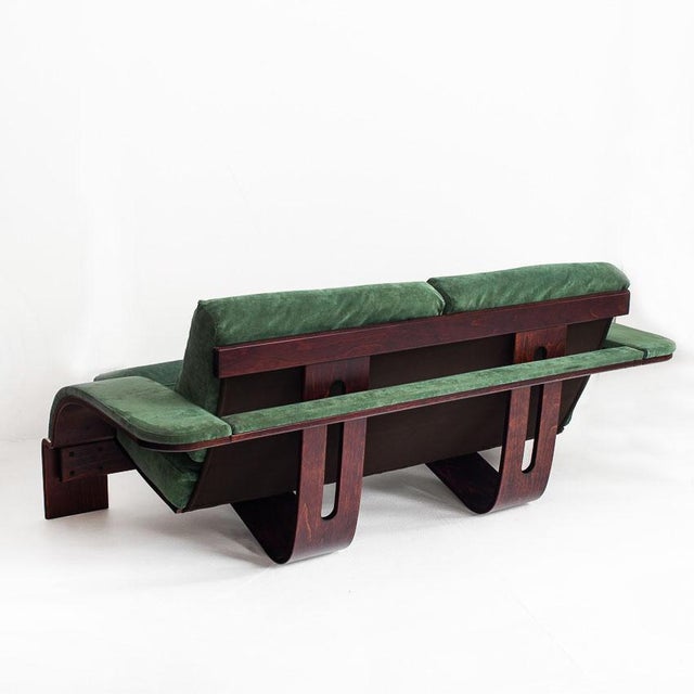 Contemporary Vintage 3-4 Seater Sofa by Åke Fribytter for Nelo Möbel, Sweden, 1990s For Sale - Image 3 of 16