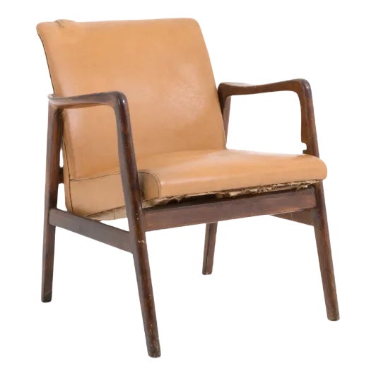 Sky Brown Armchair from Cassina For Sale