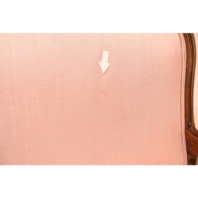 Ethan Allen French Louis XV Style Fauteuil Armchair For Sale - Image 9 of 18