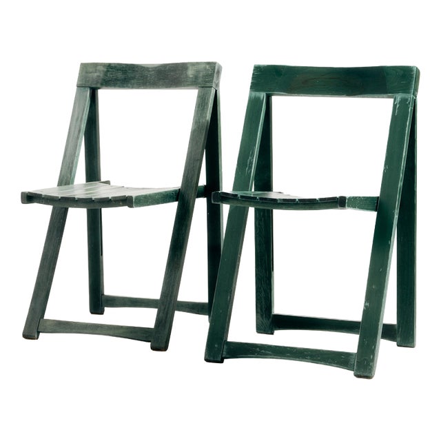 Beech Chairs by Aldo Jacober for Alberto Bazzani, 1960s, Set of 2 For Sale