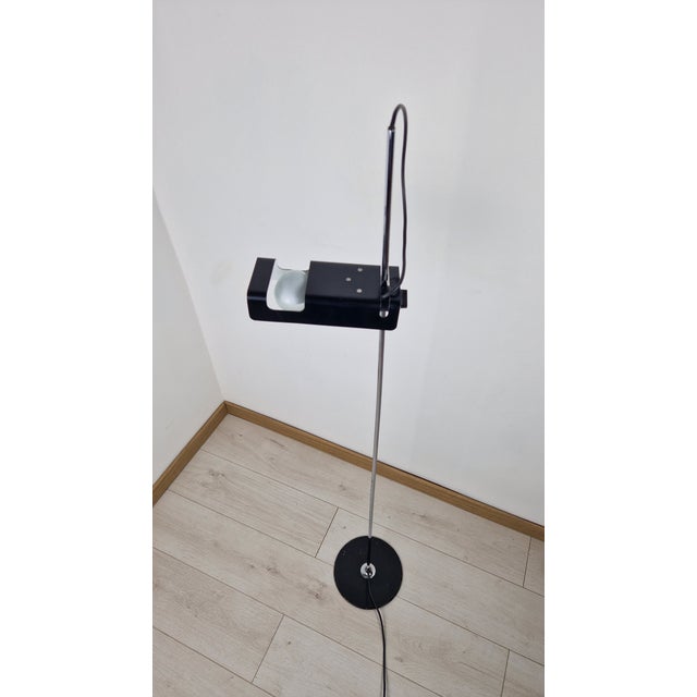 Black Spider Floor Lamp by Joe Colombo for Oluce, 1970s For Sale - Image 15 of 15