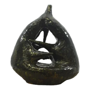 Mid-Century Modern Spiked Ceramic Sculpture