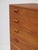 Wood Tall Chest of Drawers in Teak by Børge Mogensen for Søborg, 1960s For Sale - Image 7 of 14