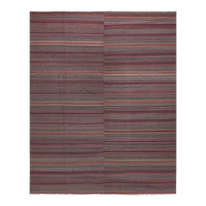 Decorative Oversized Turkish Kilim Rug 9' X 10'9''