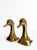 A pair of decorative figures shaped like duck heads, crafted from solid brass. Produced in Spain during the 1970s by...