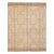 8x10Ft. Natural Cream Jute Taureg Inspired Soumek Jute Wool Hand Woven Rug For Sale