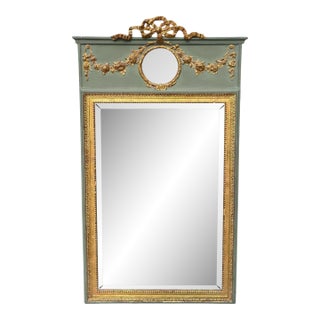 Antique 19c Louis XVI Style Neoclassical Mirror For Sale