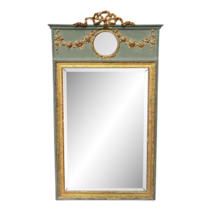 Antique 19c Louis XVI Style Neoclassical Mirror