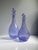 Crystal Glass Bottles by Pasabahce, 1980s, Set of 2 For Sale - Image 6 of 6