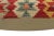 Shabby Chic Turkish Rees Hand Woven Kilim Pillow For Sale - Image 4 of 8