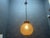 Murano Glass and Brass Caged Pendant Light, Italy, 1960s For Sale - Image 7 of 11