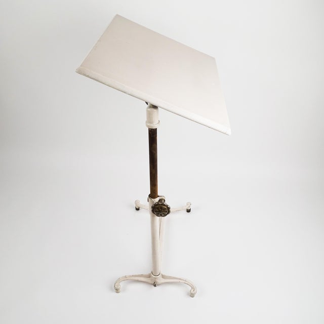 Wood Industrial American Tilt Top Side Table, 1890s For Sale - Image 7 of 7