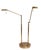 Brass Double L Table Lamp by Ben Demmers,1980s For Sale - Image 6 of 13