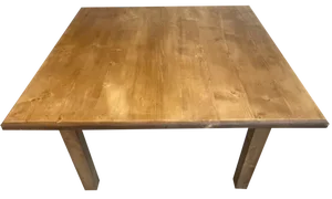 Solid Wood Farmhouse Table