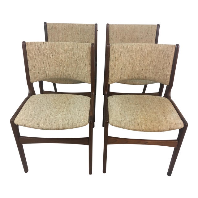 Mid Century Dining Chairs Set of 4 Chairish