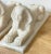 Grand Tour Pair of 19th Century Grand Tour Hand-Carved Marble Sphinx Sculptures For Sale - Image 3 of 12