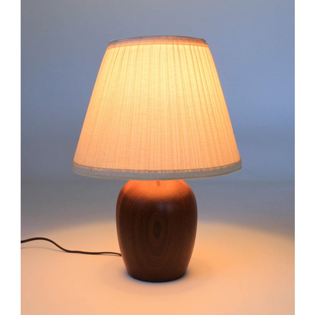 Vintage Teak Table Lamp Chairish