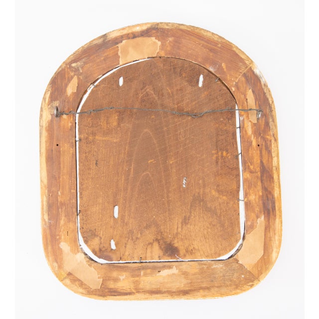 Mid 19th Century Antique Petite French Giltwood Louis Phillipe Mirror For Sale - Image 5 of 6